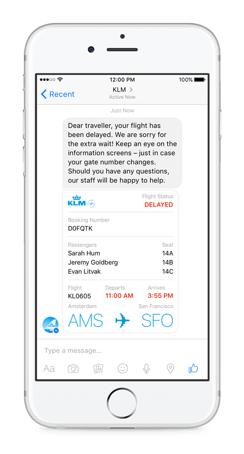 KLM Messenger